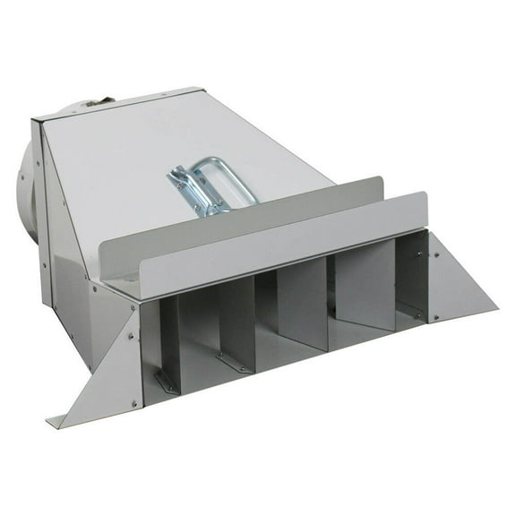 Lb White End Diffuser Kit For 8 In Duct