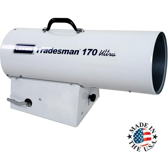 Lb White Tradesman Forced Air Open Flame Lp 170K Btu Heater Diagnostic Light