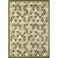 thumbnail image 1 of L'BAIET Lola Green Geometric 4' x 6' Rug, 1 of 4