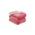 thumbnail image 1 of Pink Sherpa Throw Blanket 50X60 100% Polyester, 1 of 3