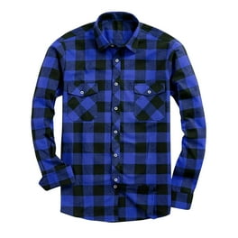 Herrnalise Big and Tall Men s Casual Corduroy Flannel Dress Shirt Long Sleeve Denim Work Jacket in Brown Walmart