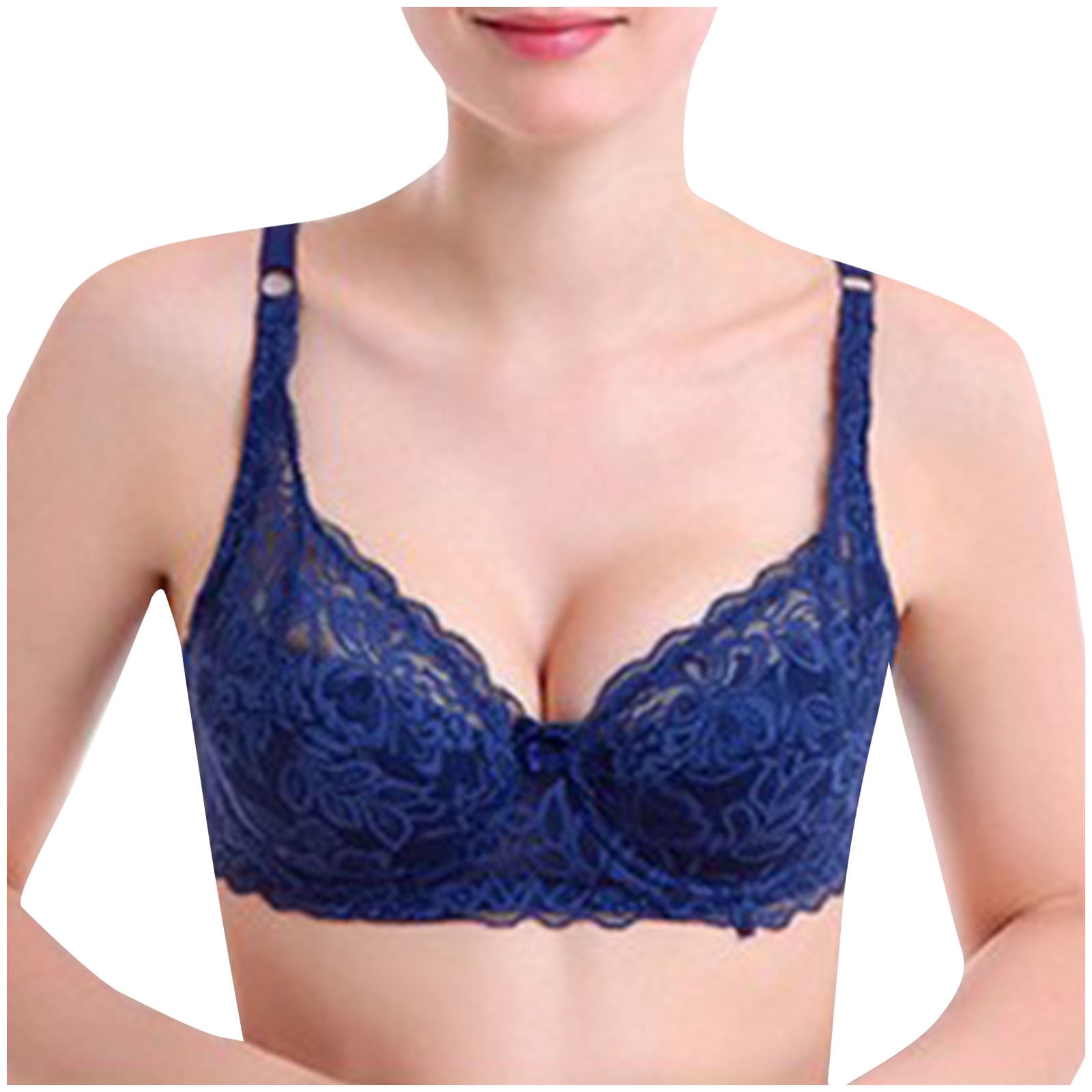 LbsKUS Summer Savings Woman's Wirefree Lace Bras 18 Hour Beauty Back