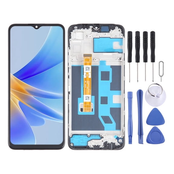 Lc+Touch Screen with Frame for Oppo A17