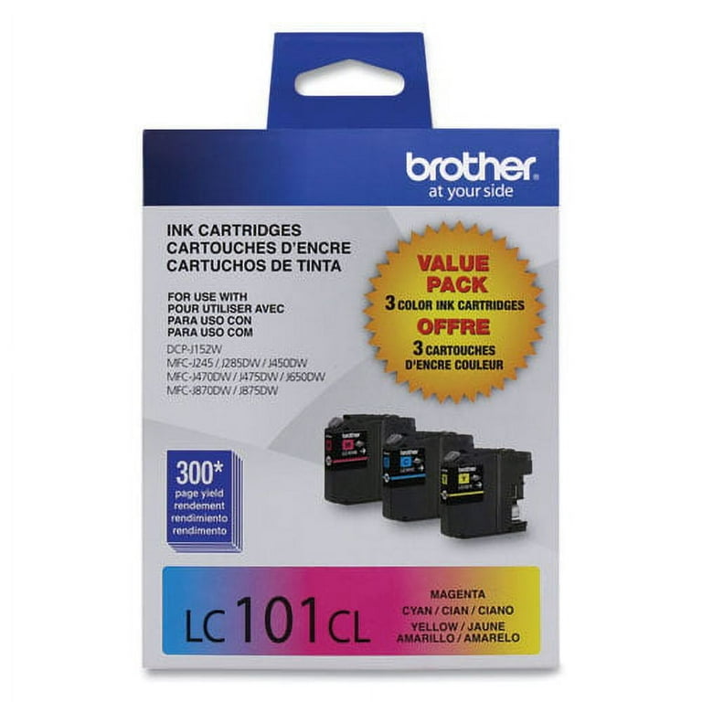 LC1013PKS Innobella Ink, 300 Page-Yield, Cyan/Magenta/Yellow LC1013PKS Innobella Ink, 300 Page-Yield, Cyan/Magenta/Yellow