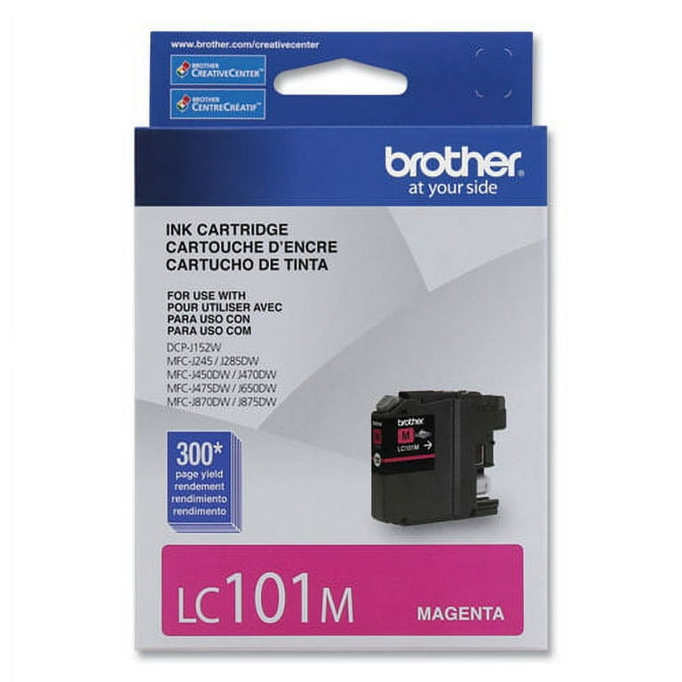 LC101M Innobella Ink, 300 Page-Yield, Magenta LC101M Innobella Ink, 300 Page-Yield, Magenta