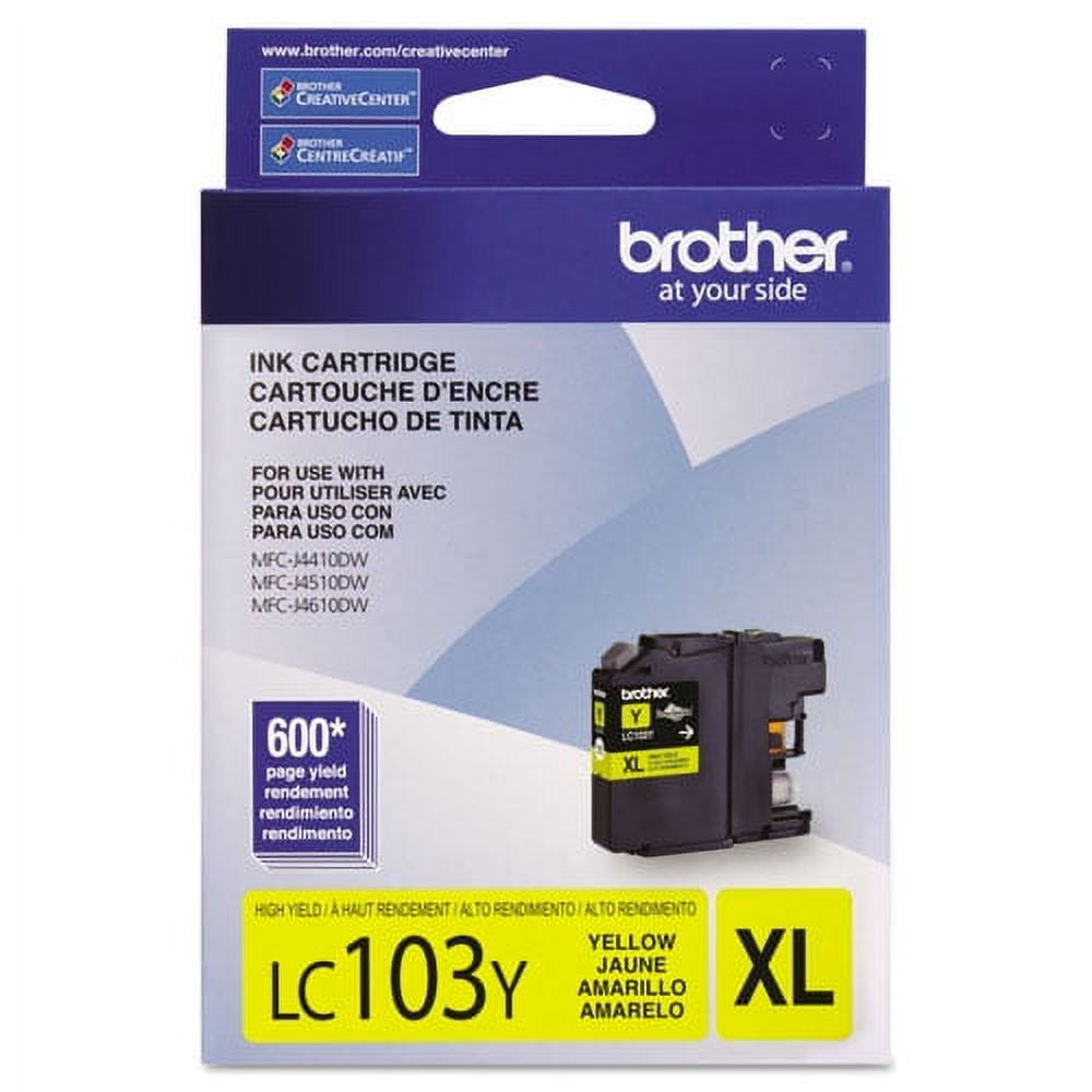 LC103Y Innobella High-Yield Ink, 600 Page-Yield, Yellow LC103Y Innobella High-Yield Ink, 600 Page-Yield, Yellow