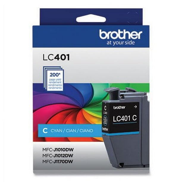 LC401CS Ink, 200-Page-Yield, Cyan LC401CS Ink, 200-Page-Yield, Cyan