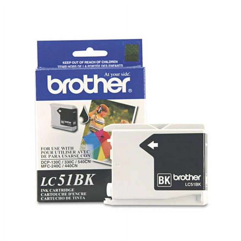 LC51BK Innobella Ink, 500 Page-Yield, Black LC51BK Innobella Ink, 500 Page-Yield, Black