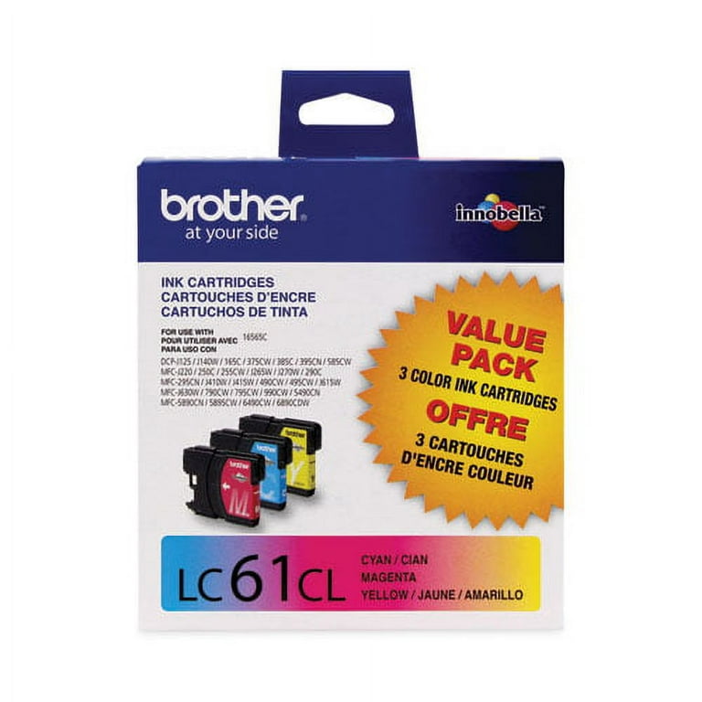 LC613PKS Innobella Ink, 325 Page-Yield, Cyan/Magenta/Yellow LC613PKS Innobella Ink, 325 Page-Yield, Cyan/Magenta/Yellow
