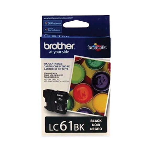 Lc61bk Innobella Ink, 450 Page-Yield, Black | Bundle of 5 Each