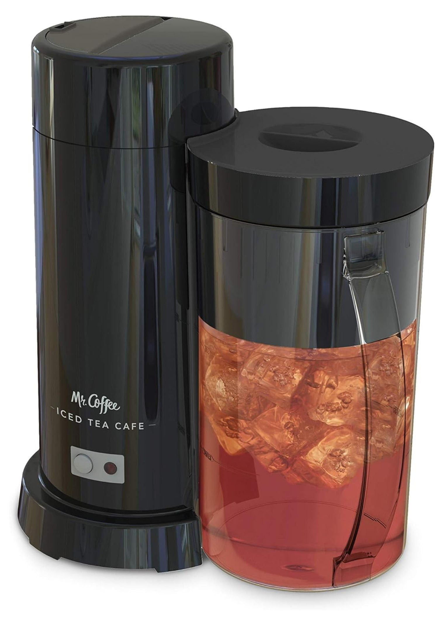 LcXctD 2 Quart Iced Tea Iced Coffee Maker Black Walmart