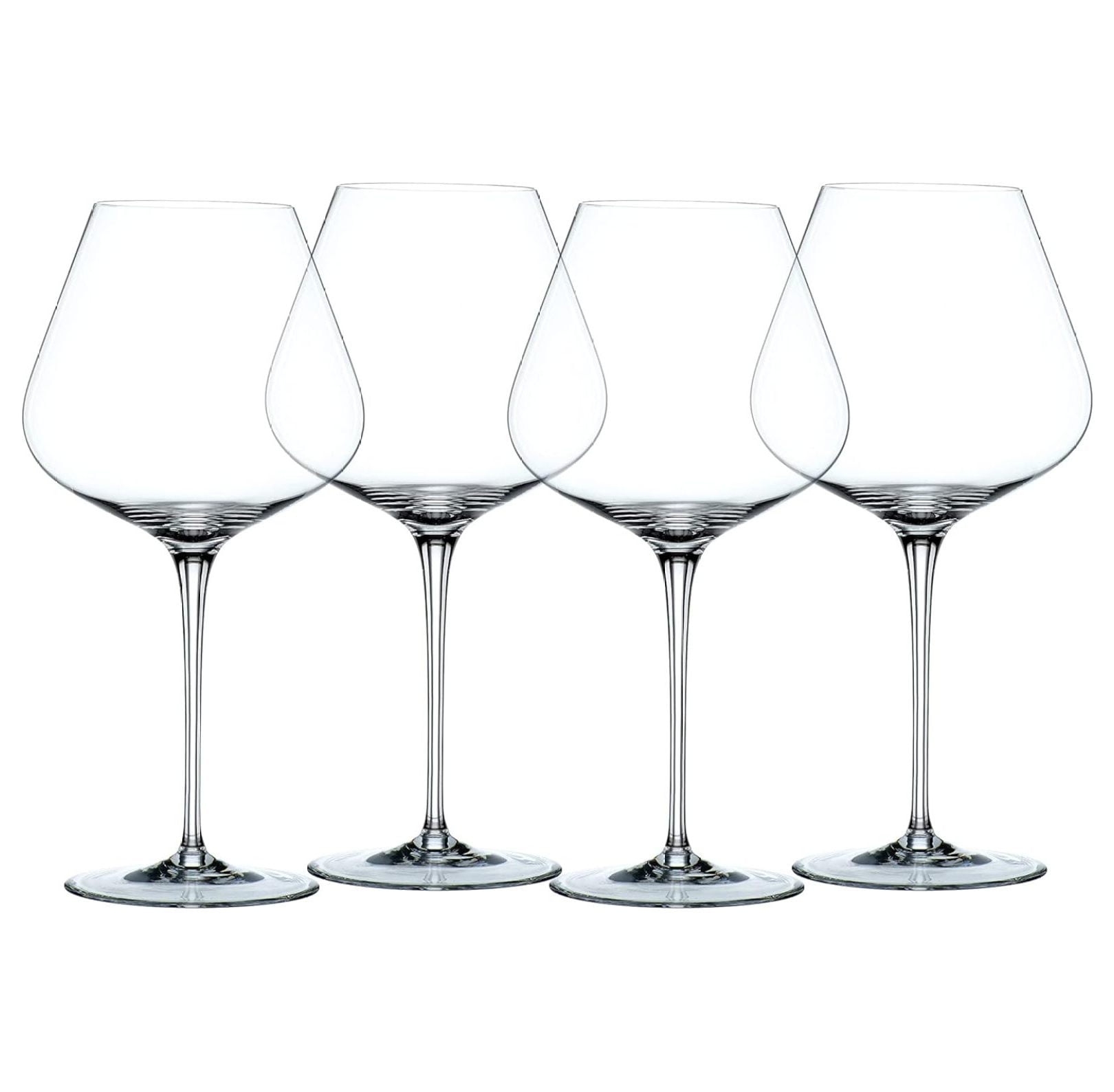 LcXctD ViNOVA Red Wine Balloon Glass, Set of 4, 28.4-Ounces, Burgundy ...