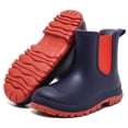 thumbnail image 1 of Lcamaw Kids Rain Boots, Waterproof Chelsea Rubber Boots for Boys and Girls, Non-Slip Ankle Muck Toddler Rainboots, Outdoor, Farm, Park, Hiking, Fishing, School Playing, 1 of 9