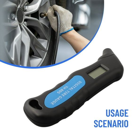 Lcd Meter Tester Tyre Gauge Car Tire Pressure Guage Digital Bike Truck Auto