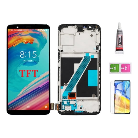 Lcd Screen + Frame For Oneplus 5t 1+5t A5010 Tft