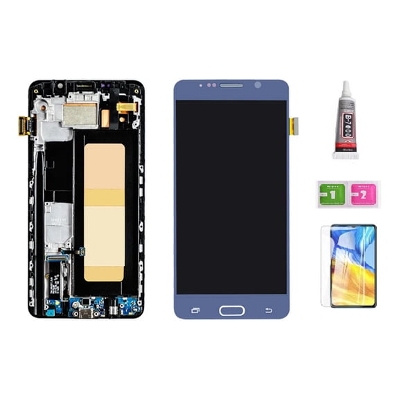 Lcd Screen With Frame for Note 5 N920 N920f Oled