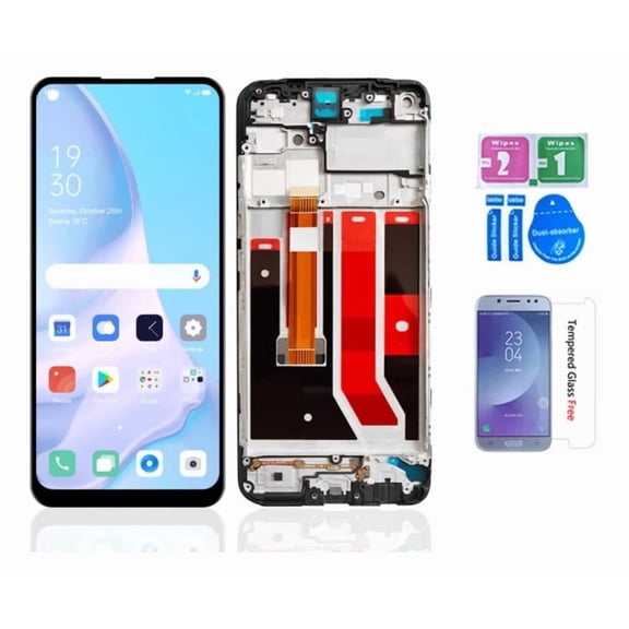 Lcd Screen With Frame for Oppo A53 A53s 4g 5g 2020
