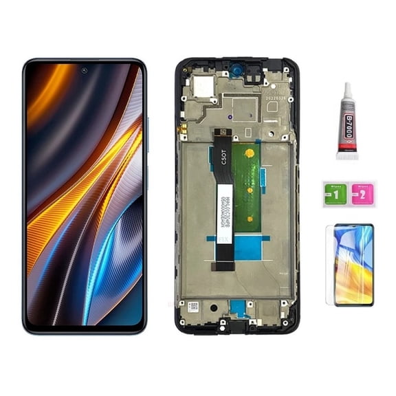 Lcd Screen With Frame for Pocophone X4 Gt