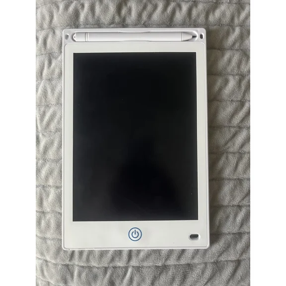 Lcd Writing Tablet, Battery Powered Re-Usable, Stylus, Fun Colors