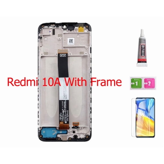 Lcd screen+frame for Redmi 10a 10c