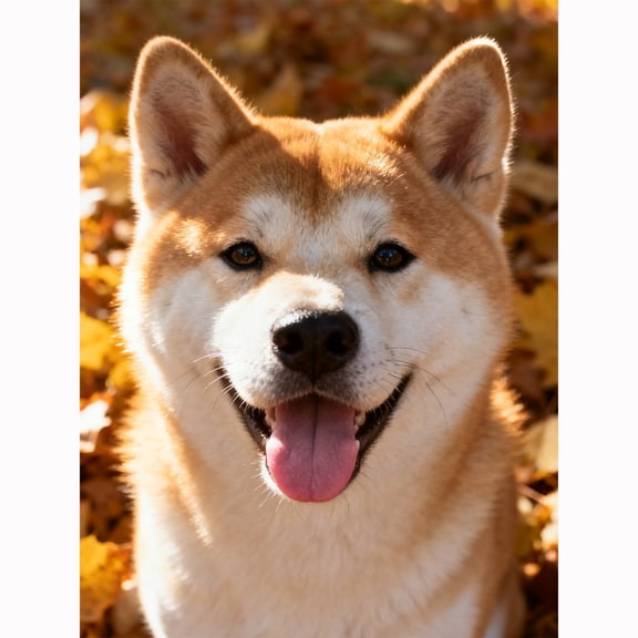 Lcdjbfbf 5D Diamond Art Kit,Japanese Akita pattern crystal Art Decor,for Beginners Gem Craft Kits,Paint by Number crystal Painting,DIY Diamond handmade Home Decor (12X16 Inch)