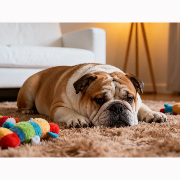 Lcdjbfbf British Bulldog crystal pattern,5D Full Round Diamond Painting Kits,DIY handmade Decor for Beginners Paint by Number Diamond Painting,Arts and Crafts for Living Room Home Decor 12x16 inch