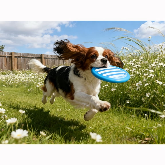 Lcdjbfbf Charles Spaniel crystal pattern,5D Full Drill Diamond Painting Kits,DIY handmade cross stitch,for Beginners Paint by Number,Arts and Crafts for Living Room Home Decor 16x12 inch