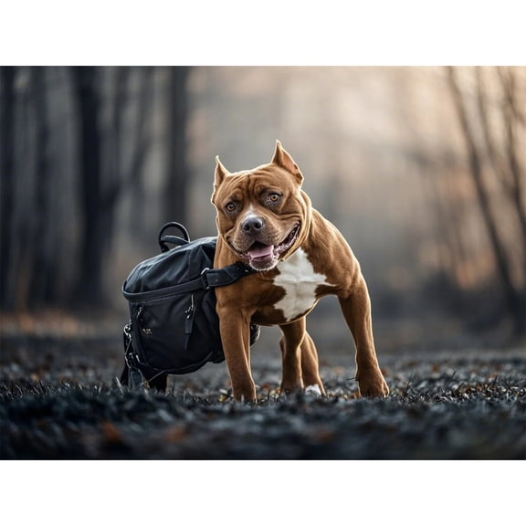 Lcdjbfbf DIY 5D Round Full Drill Diamond Gem Art Kits,Brown Jack Russell meme pattern,Art for Home Wall Decor,Diamond painting handmade for Beginnersanimal Crystal Art Painting (16x12 inch)