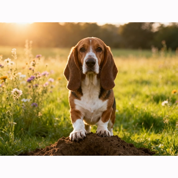 Lcdjbfbf DIY Full Drill handmade Home Decor,5D Diamond Painting Kits,for Beginners Paint by Number Diamond Painting,Basset Hound animal pattern,Crafts for Living Room Home Decor 30x40cm