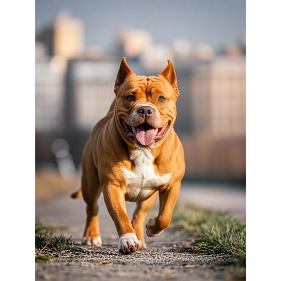 Lcdjbfbf DIY Paint with Diamonds Rhinestone Crafts,5D Animal with Round Diamonds Paintings,for Beginners by Number handmade,Brown Jack Russell meme Pattern,for living room bedroom Decor (12X16 Inch)