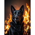 thumbnail image 1 of Lcdjbfbf East German Shepherd Dog Diamond Art Decor,5D Diamond Art Kit Paint by Number Diamond Painting Kits for Beginners Gem Craft,DIY Full Round Drill handmade Home Decor 12X16 Inch, 1 of 1