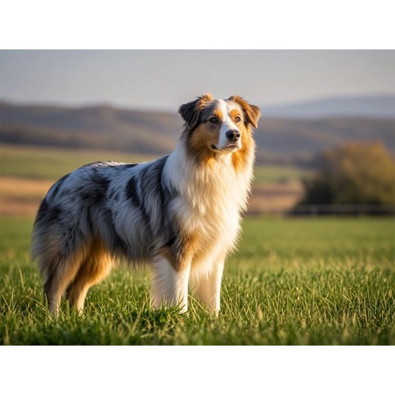 Lcdjbfbf australian shepherd Diamond Art paint,for Beginners Gem Craft Kits,5D Diamond Art Kit Paint by Number Diamond Painting Kits,DIY Diamond Gem handmade Home Wall Decor 12X16 Inch