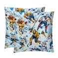 thumbnail image 1 of Lce Hockey Pillows Set of 2 | Decorative CoversPillows with Unique Patterns | Available in 16x16, 18x18, and 20x20 Inches | for Home Decor and Gifting | Throw Pillow Accent for Any Room, 1 of 6