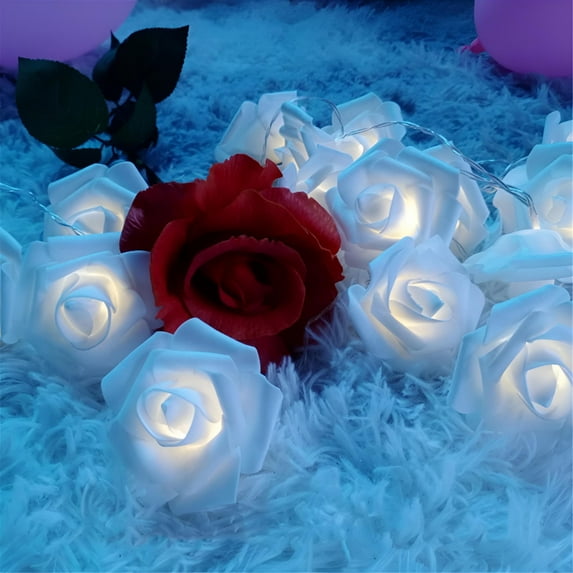 Lcenbk Indoor/Outdoor 50’ Plug-in Color Changing LED Rope Light