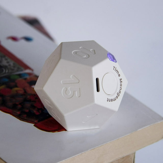 Lchentee Automatic Timer With Flashing Light Rechargeable Mini Pomodoro