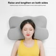 Lchentee Shoulder Support Pillow Adjustable Thick Soft Memory Foam Neck Pillow with Zipper
