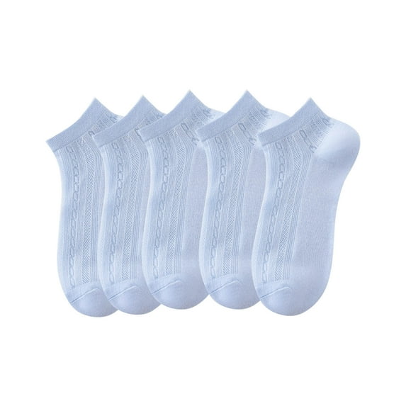 LckLvx 5 Pairs Womens Ankle Socks Thin Breathable Low Cut Athletic Socks Stretch Cotton Casual Socks