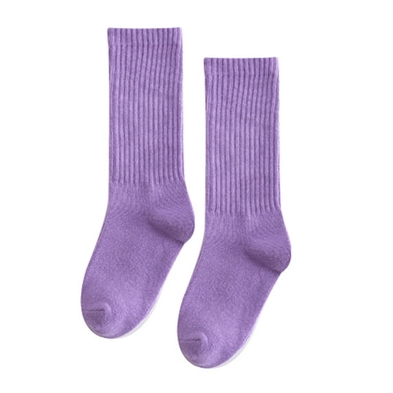 LckLvx Boys Girls Knee High Socks Kids School Uniform Seamless Socks Cotton Ribbed Socks