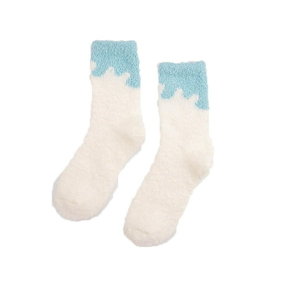 LckLvx Fuzzy Socks For Women Fleece Winter Warm Thicken Cozy Plush Home Sleeping Comfy Socks