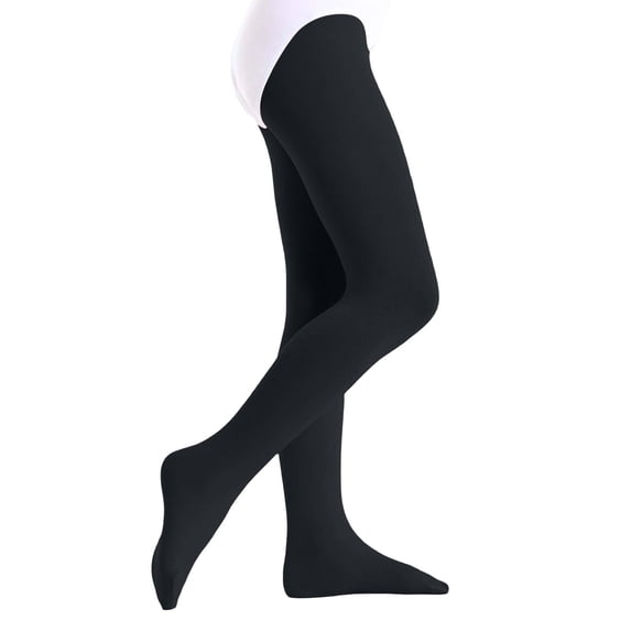 LckLvx Girls Ballet Tights Kids Soft Solid Color Stockings for Dance Gymnastics 1-14 Years