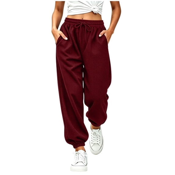 LckLvx Girls Sweatpants Loose Drawstring Waist Jogger Pants Athletic Running Pants with Pockets