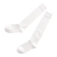 thumbnail image 1 of LckLvx Mid-Calf Socks for Women Casual Soft Calf Length Socks Stretchy Soft Solid Color Knee High Socks, 1 of 2