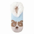 thumbnail image 1 of LckLvx Slipper Socks for Women Cute Print Warm Fleece Lined Non-Slip Thermal Socks Winter Fuzzy House Socks, 1 of 2