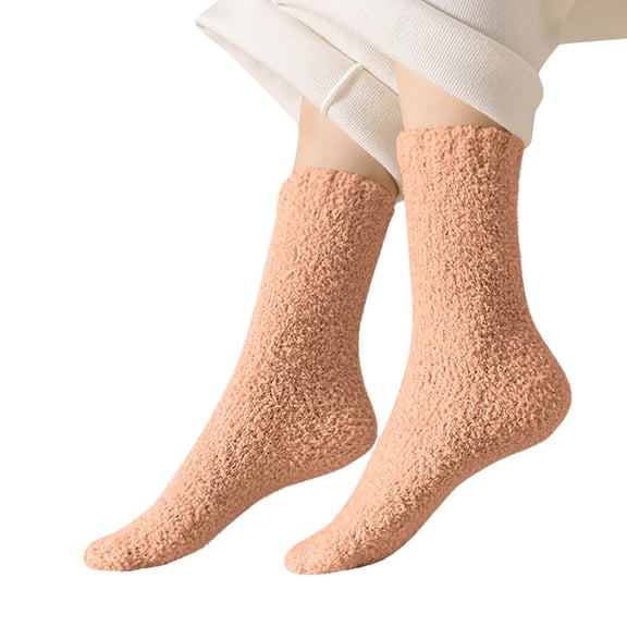 LckLvx Womens Fuzzy Socks Winter Fleece Warm Sleeping Socks Comfy Thermal Home Floor Socks