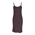 thumbnail image 1 of LckLvx Womens Sleeveless Nightgown Solid Color with Spaghetti Straps Slim Lightweight Sleepwear Cami Dress, 1 of 4