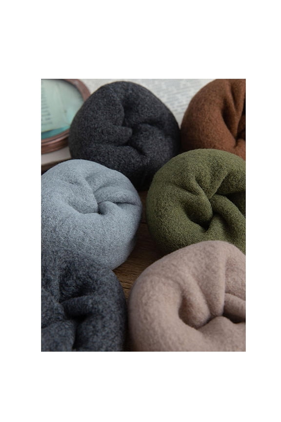 Womens Winter Warm Socks Soft Thick Plush Home Socks Sleeping Home Floor Medium Tube Socks