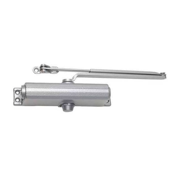 Lcn Door Closer,Silver,10 in. L,Reversible 1261-REG AL