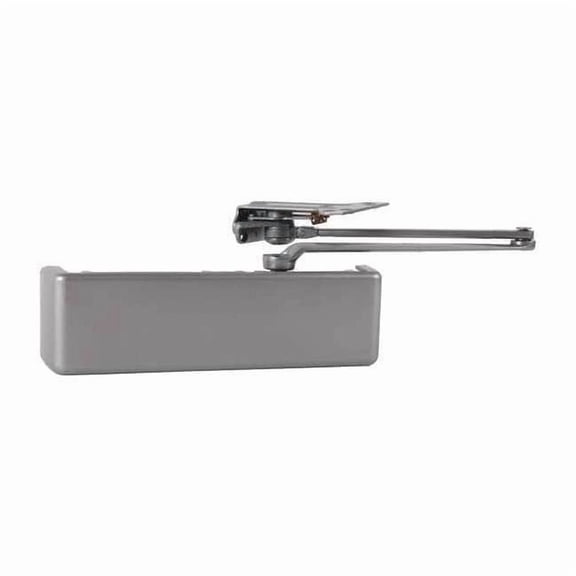 Lcn Surface Closer,Slvr,LH,Hinge (Pull) Side 4111-FL LH AL