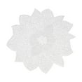 thumbnail image 1 of Lcxifdre 1-Pack Crochet Round Round Placemat, Pressed Hollow Table Mat, Non-Slip Lotus Placmat for Dining Table Decor Party Wedding Accent Centerpiece, 1 of 6