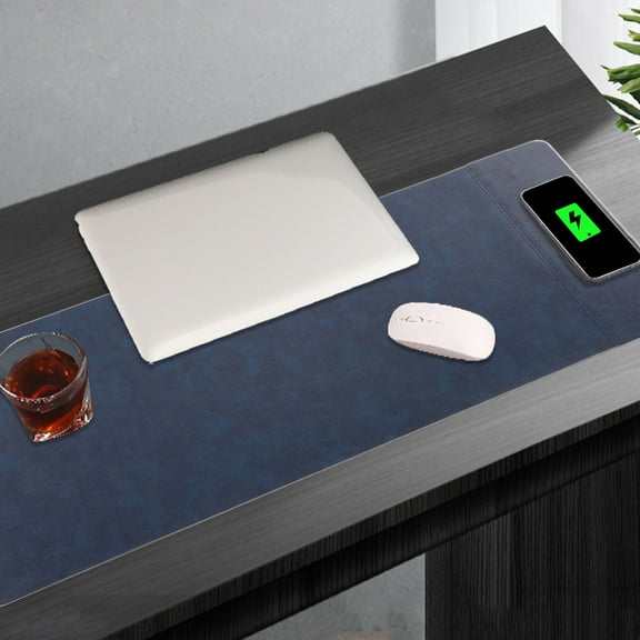Lcxifdre 15W Fast Charging Office Small Computer Folding Mouse Pad Multifunction Wireless Charging Stand Mouse Pad